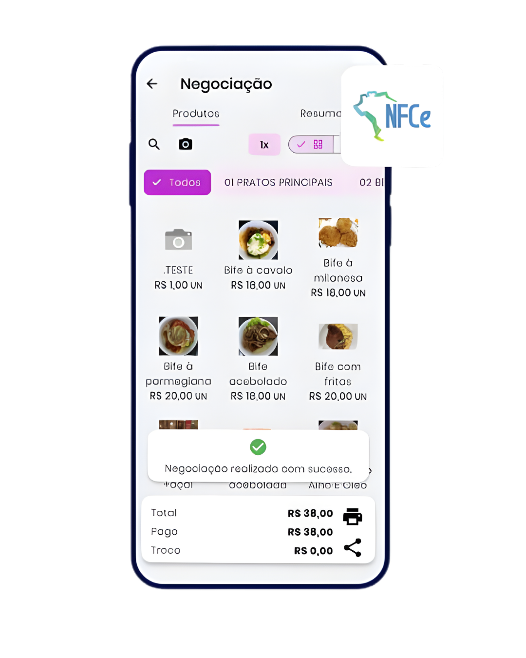 PDVmov - Emissão de NFC-e pelo celular